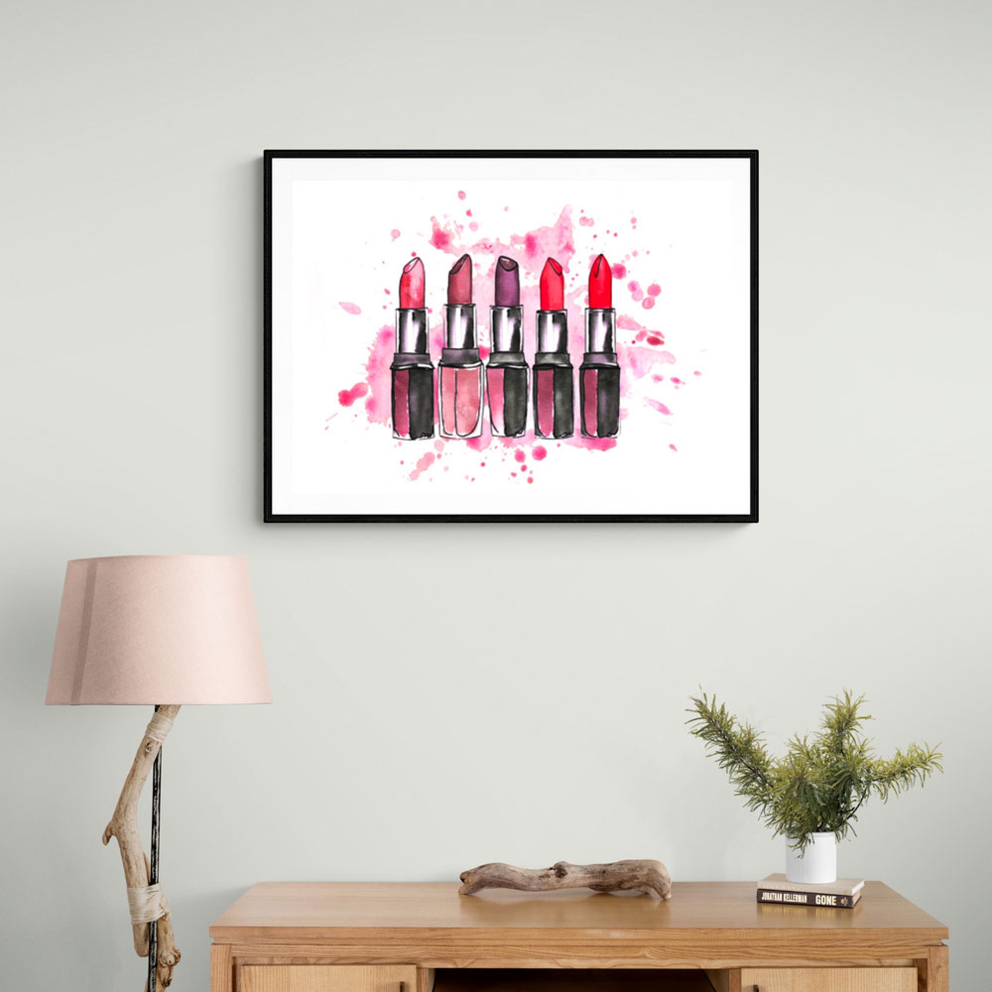 Lipsticks Wall Art